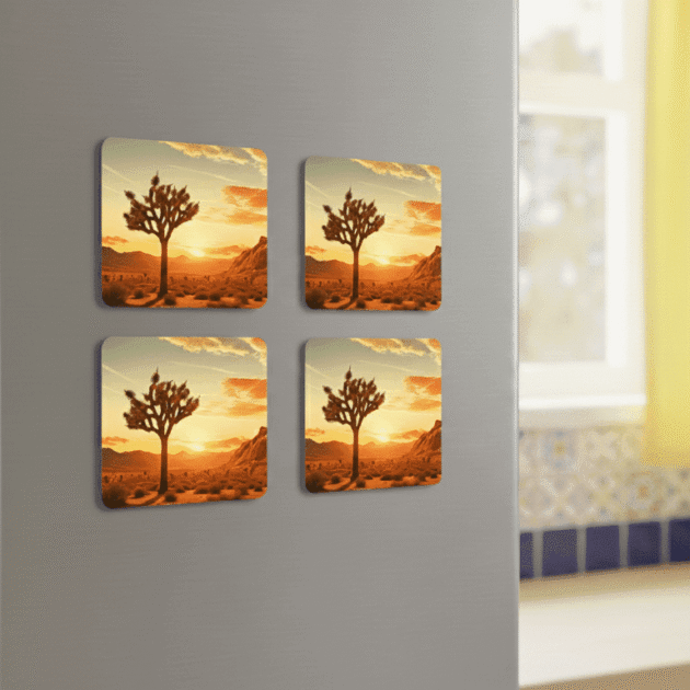 Custom 3 inch square magnets