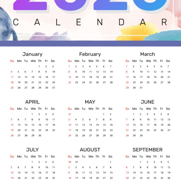Schedule Calendar Magnets