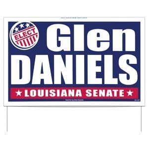 Double-Sided Yard Sign